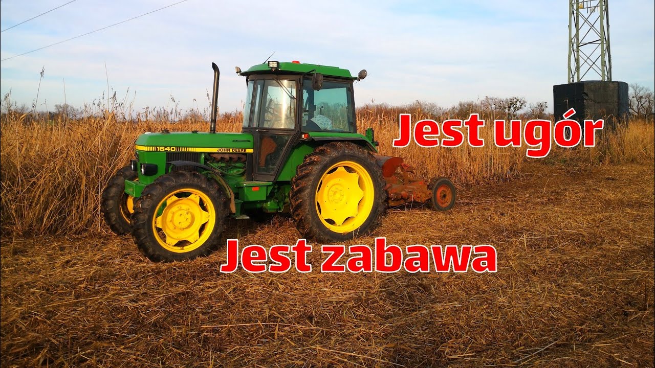 #237 Szymek za kierownicą - gdzie są granice pola? JD 1640 + Orkan