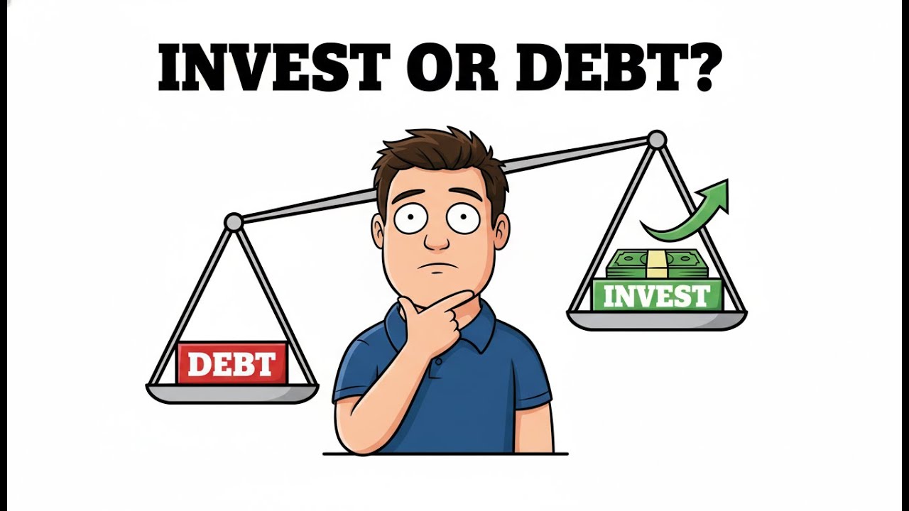 Invest or Pay Off Debt First? The Simple Test Most Advice Ignores