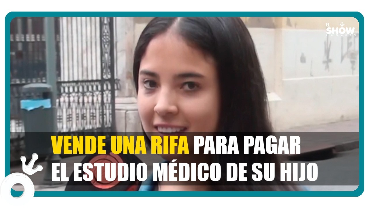 Vende una rifa para pagar el estudio médico de su hijo con autismo