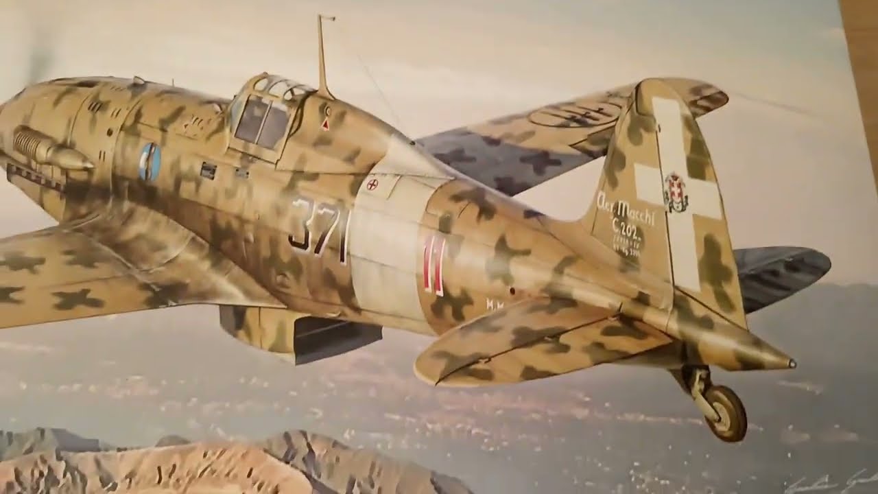 Presentazione Macchi MC 202 Folgore - Modello Italeri in scala 1/48