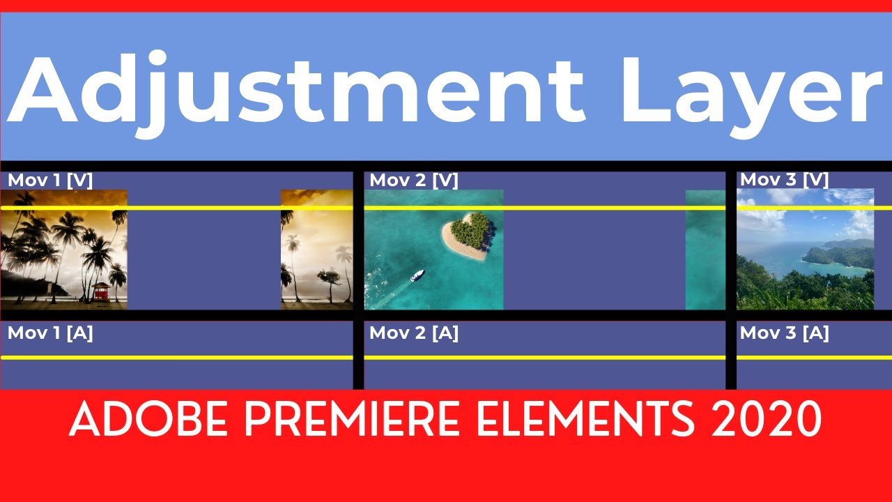 How to use Adjustment Layers in Adobe Premiere Elements