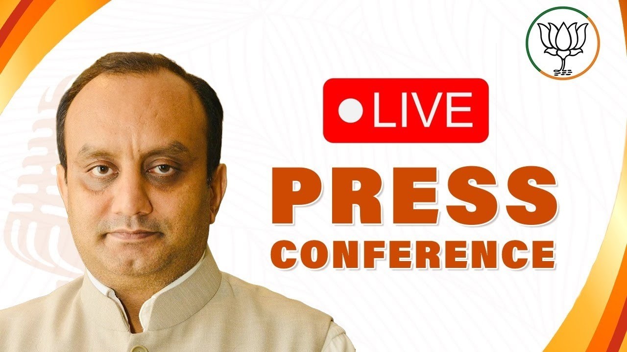 Watch LIVE: Press Conference by BJP National Spokesperson Dr. Sudhanshu Trivedi at BJP headquarters.