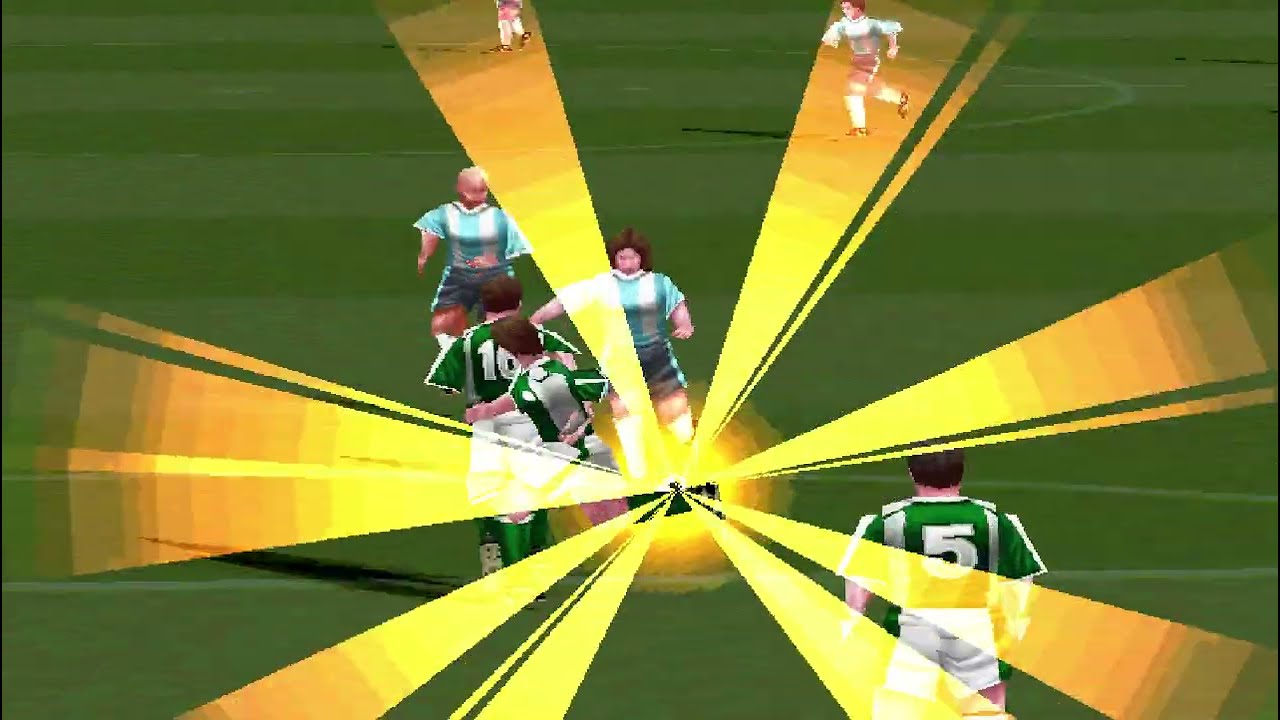 Shot - Aoki Densetsu Shoot PS1(PSX) Friendly Match Gameplay