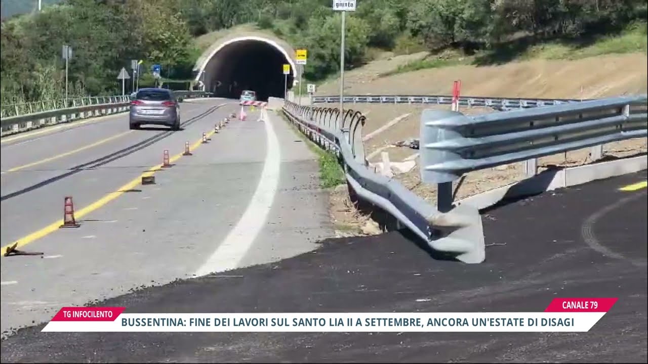 Bussentina, fine dei lavori sul viadotto Santo Lia II a settembre: ancora un'estate di disagi