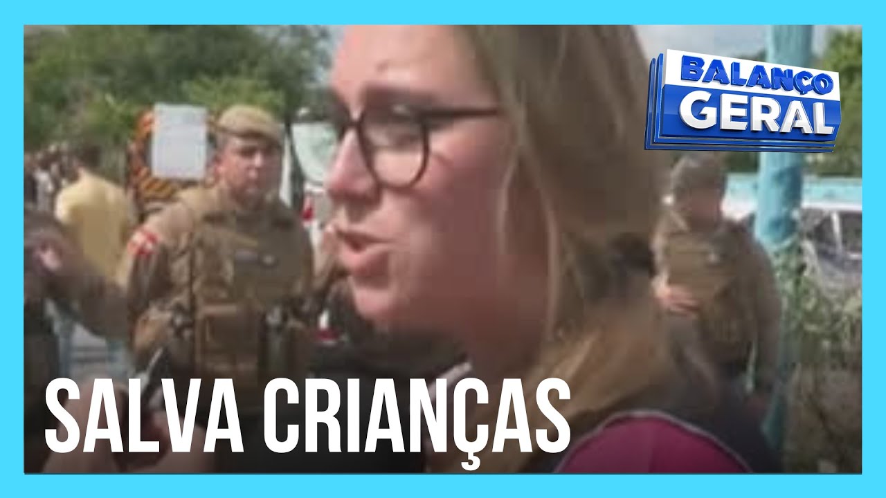 Professora de creche trancou crianças no banheiro ao saber de atentado em Blumenau