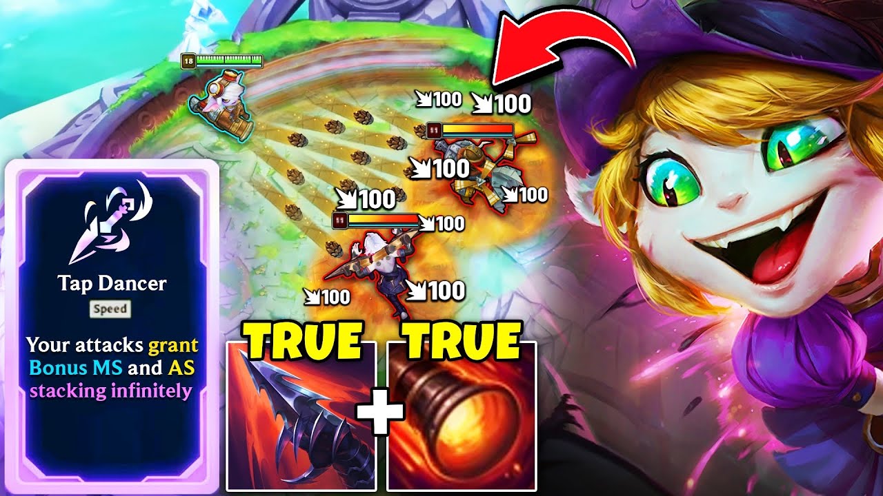 We gave Tristana a true damage MACHINE GUN that infinitely scales... (THIS IS BROKEN)