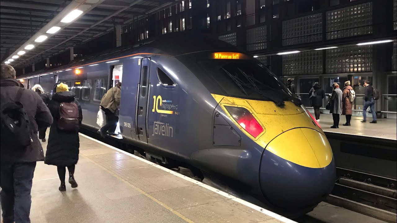 Journey on Southeastern High Speed class 395 from Ebbsfleet International to Stratford International