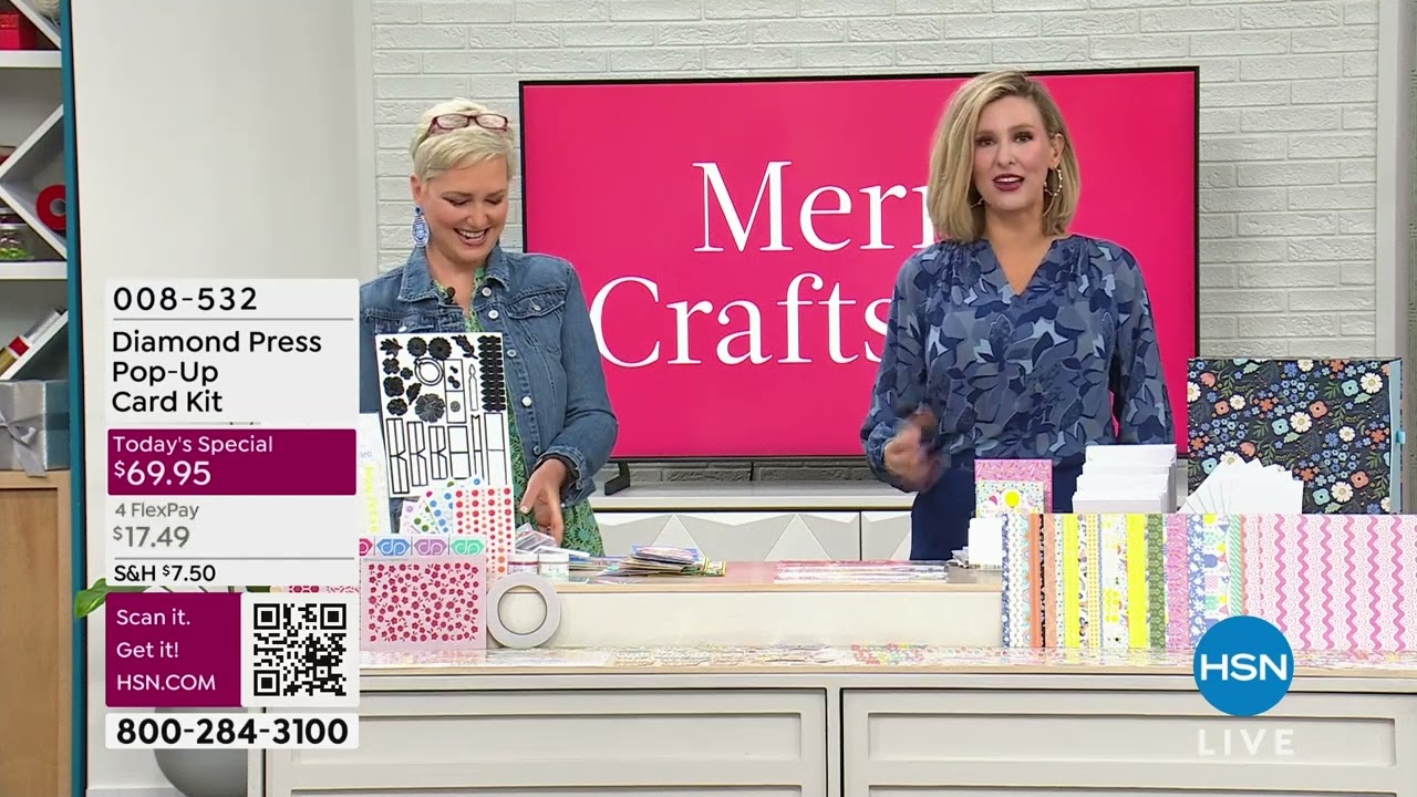 HSN | Merry Craftsmas - Diamond Press / Kingston Crafts 07.09.2024 - 10 AM