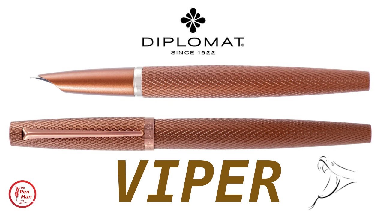 Diplomat Viper Fountain Pen Review – Precision Meets Bold Design