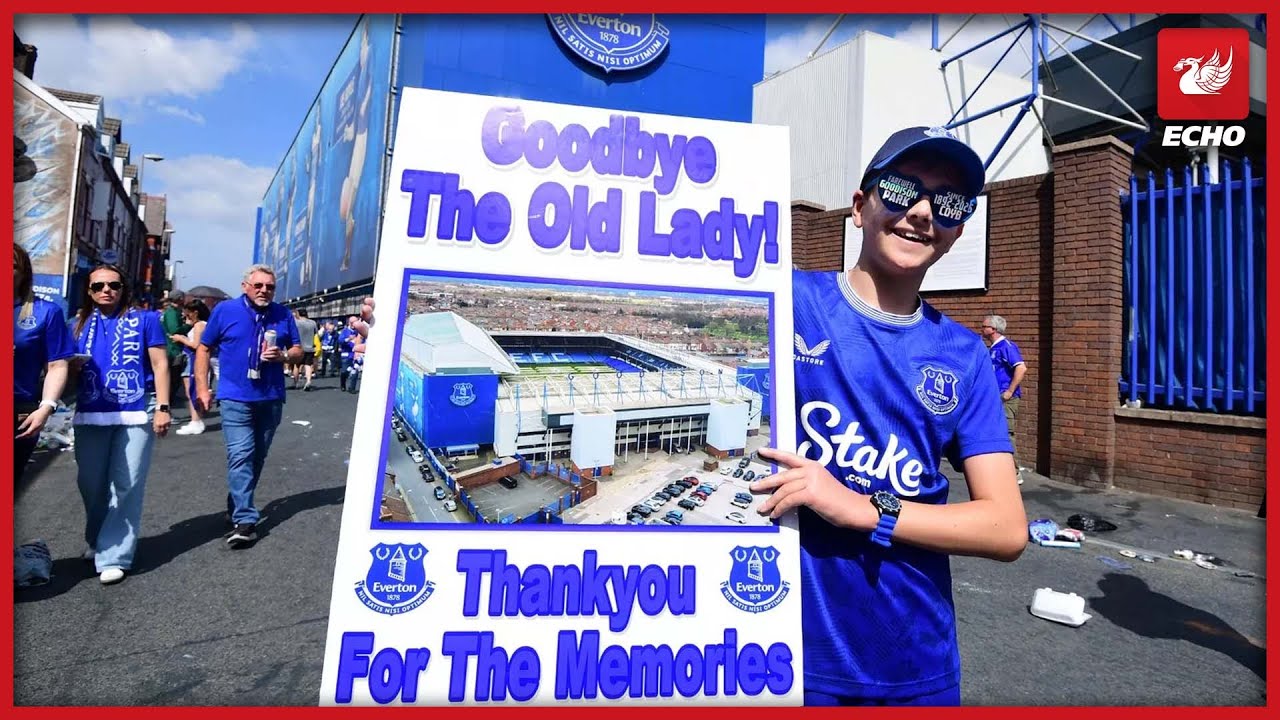 Incredible photos as Everton fans mark end of an era at Goodison Park