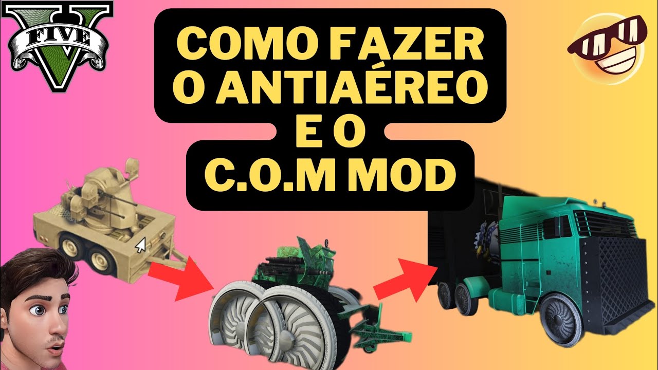 Como fazer seu Reboque Antiaéreo Mod - Carros MOD - CAR2CAR
