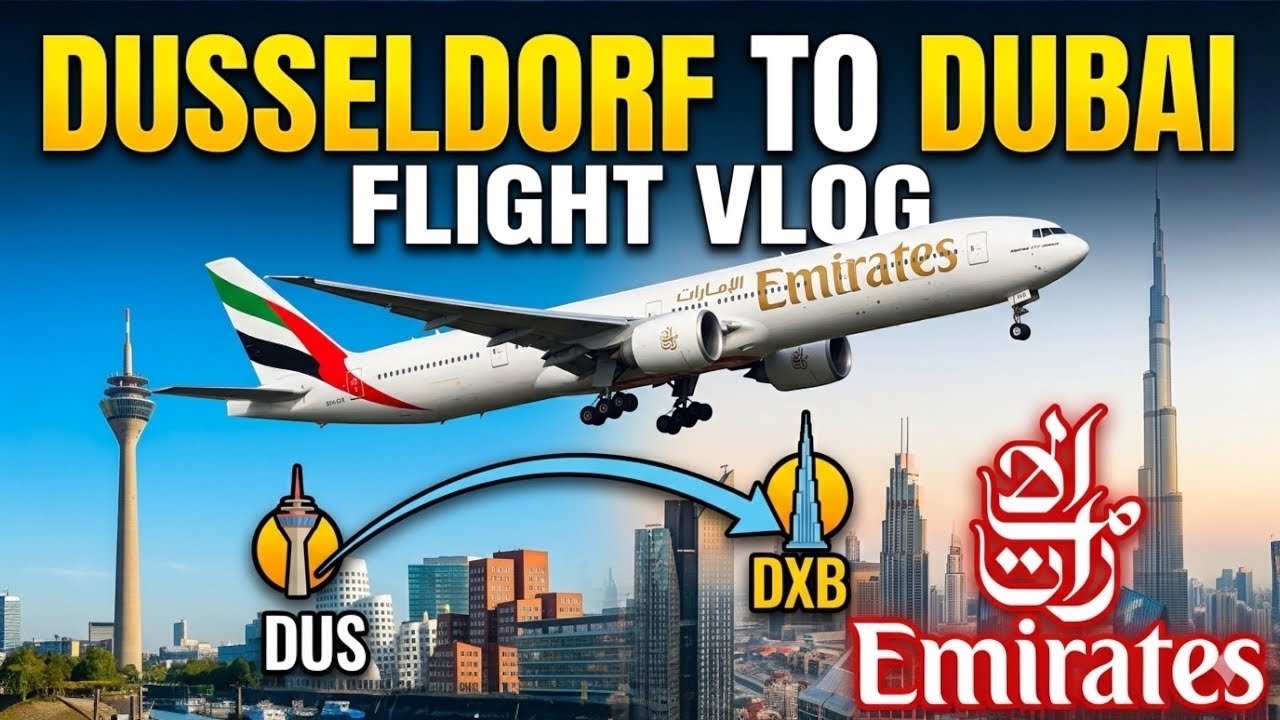 Dusseldorf to Dubai // Emirates 777 // Economy Class