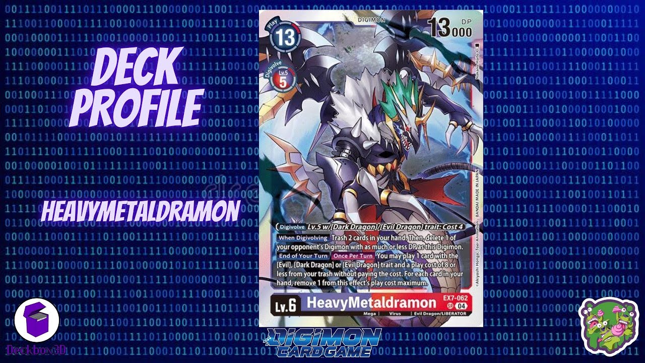 Deck profile HeavyMetaldramon | EX7