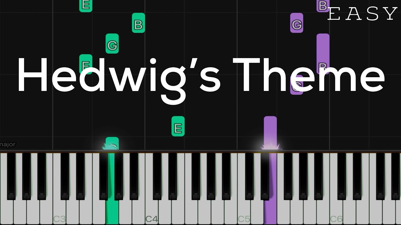 Hedwig&rsquo;s Theme - Harry Potter | EASY Piano Tutorial (Arr. by Dan Coates)
