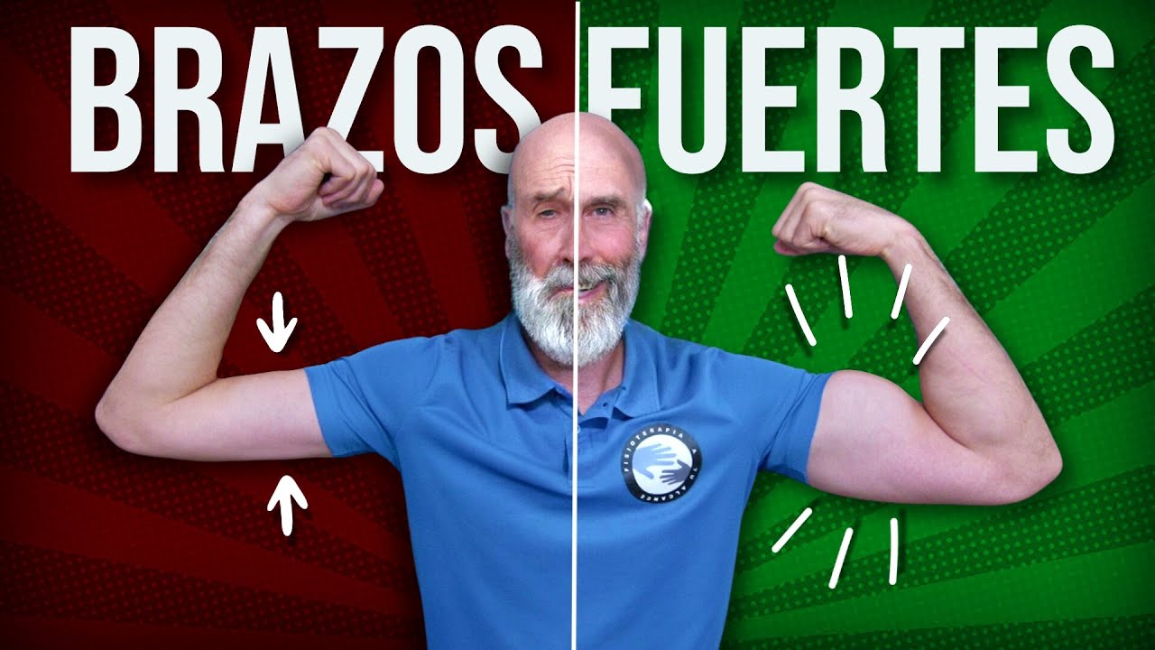 💪🏻 EJERCICIOS para RECUPERAR la FUERZA de los BRAZOS en adultos mayores