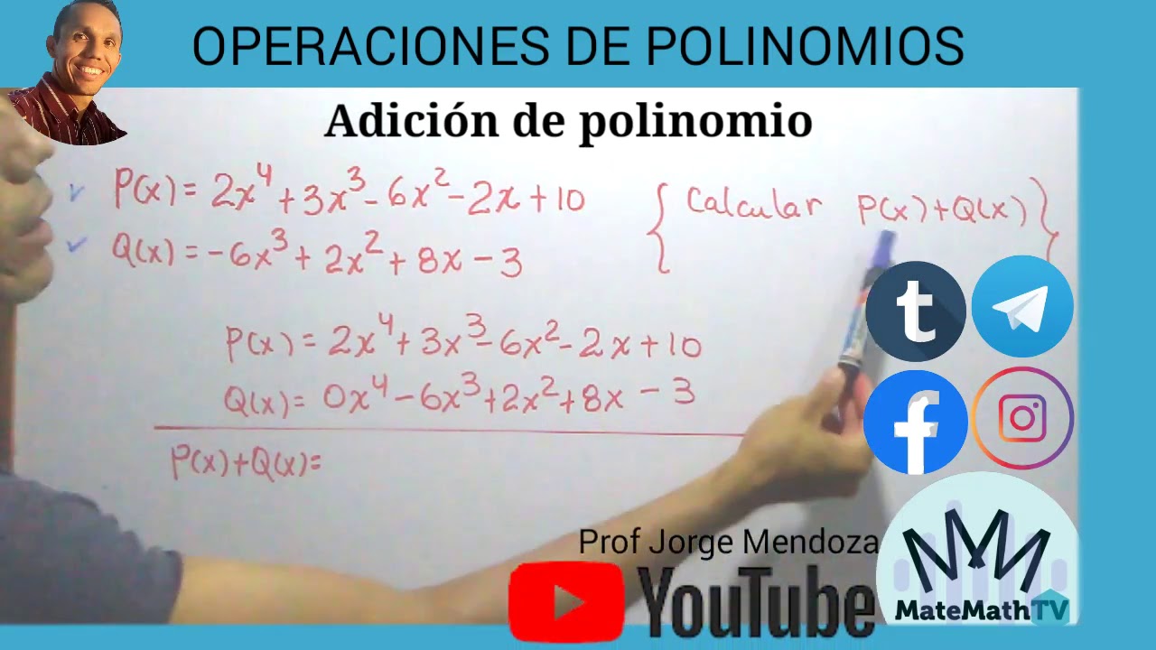 Adición de polinomios