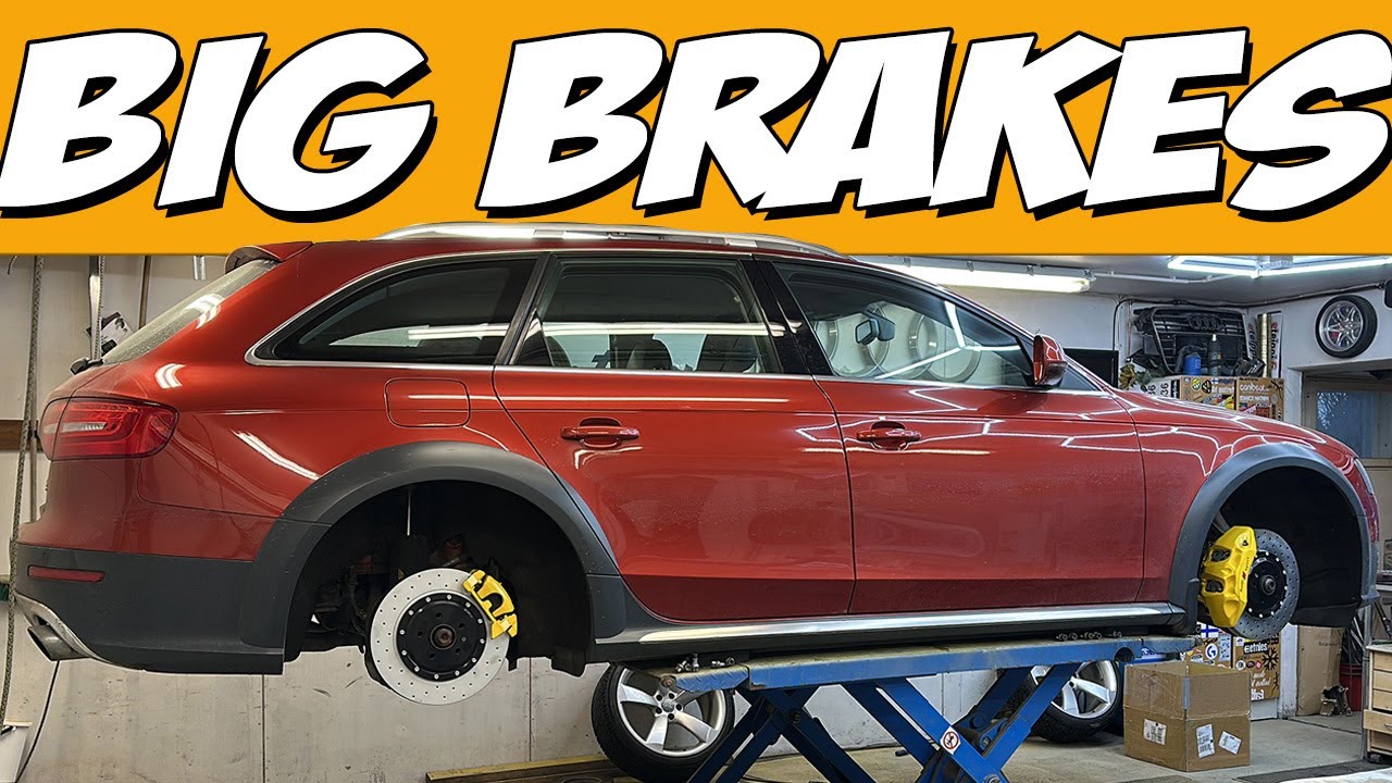 Installing Custom Big Brake Kit and Forged Wheels by Gorilla Custom