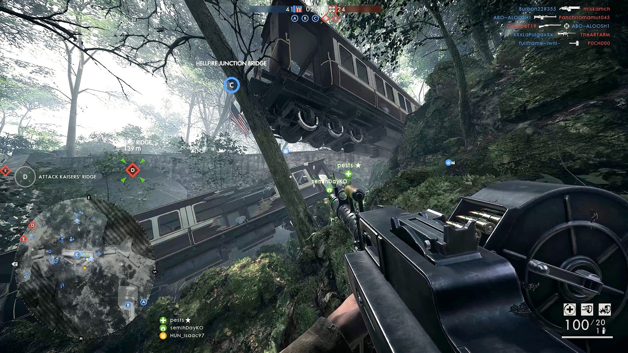 Battlefield 1: Conquest gameplay (No Commentary)