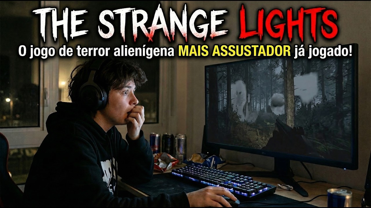 The Strange Lights - AS LUZES AZUIS NÃO SÃO NATURAIS | O Final Chocante (Gameplay PT BR)