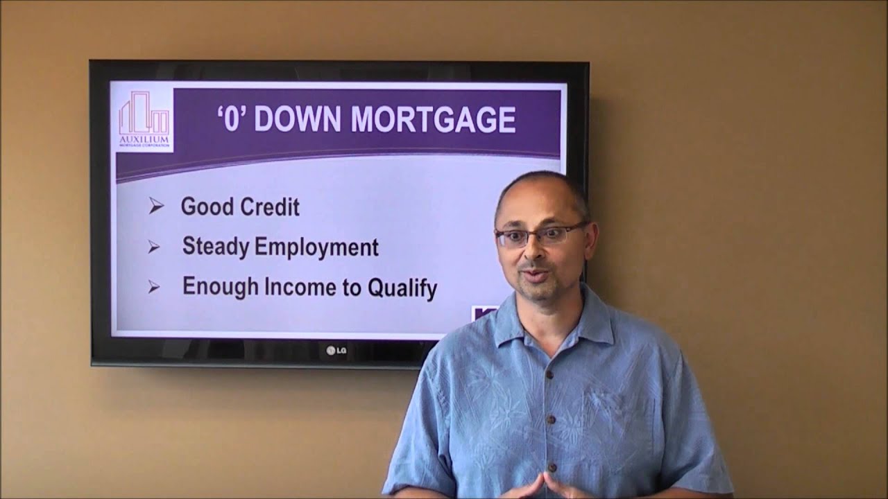 Can I get a 0 down mortgage - Victoria and Vancouver, BC | Auxilium Mortgage Corporation