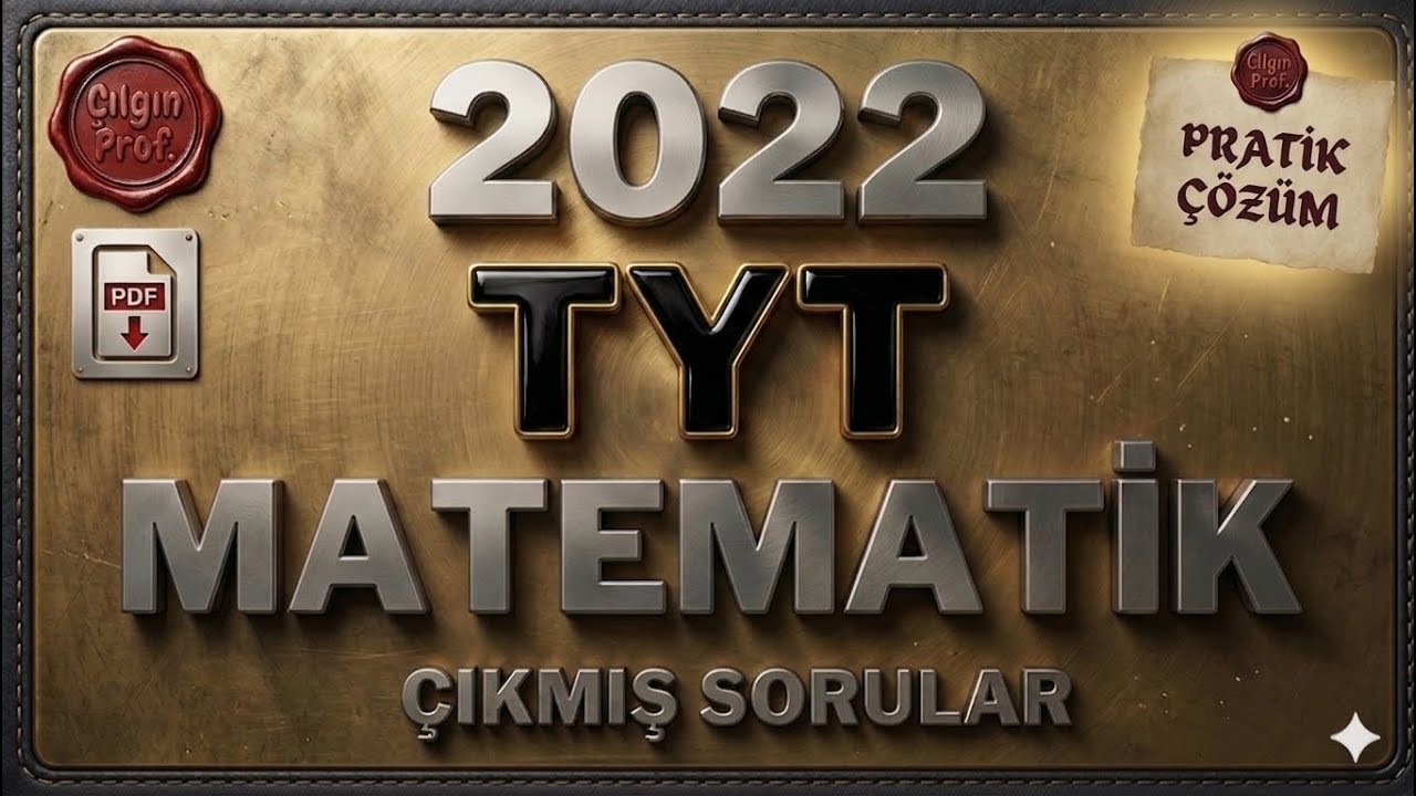 2022 TYT MATEMATİK [+PDF] - 2022 TYT Matematik Soru &Ccedil;&ouml;z&uuml;mleri
