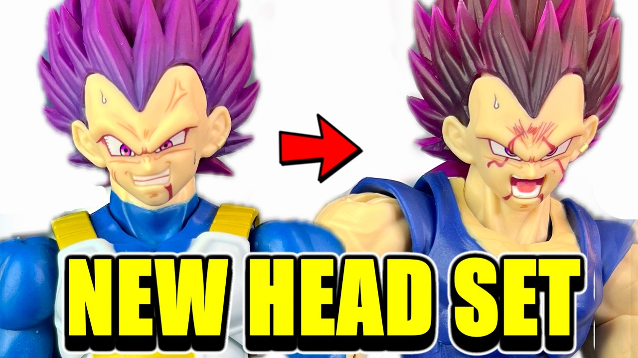 AIR OQ Голова Вегеты Ультра Эго Dragonball Super Figuarts