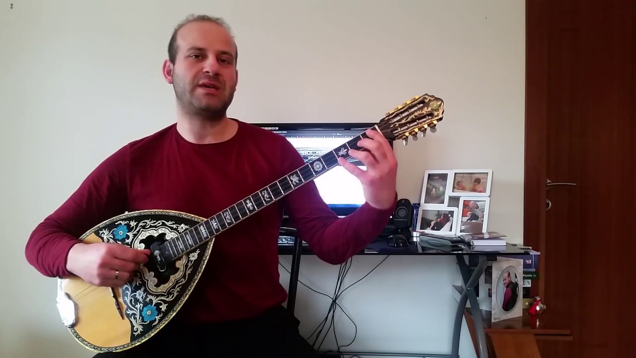 Οι νότες στο μπουζούκι - The notes of the bouzouki