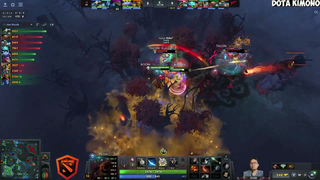 🔥 JACKBOYS - SVEN : BOOM ESPORTS VS TALON - DOTA 2 Gameplay Patch 7.39b #jackboys #sven 20 1 8 🔥
