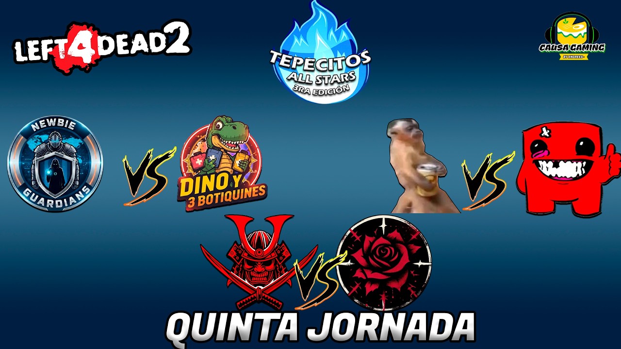 5TA JORNADA TEPECITOS ALL STARS🏆 | L4D2