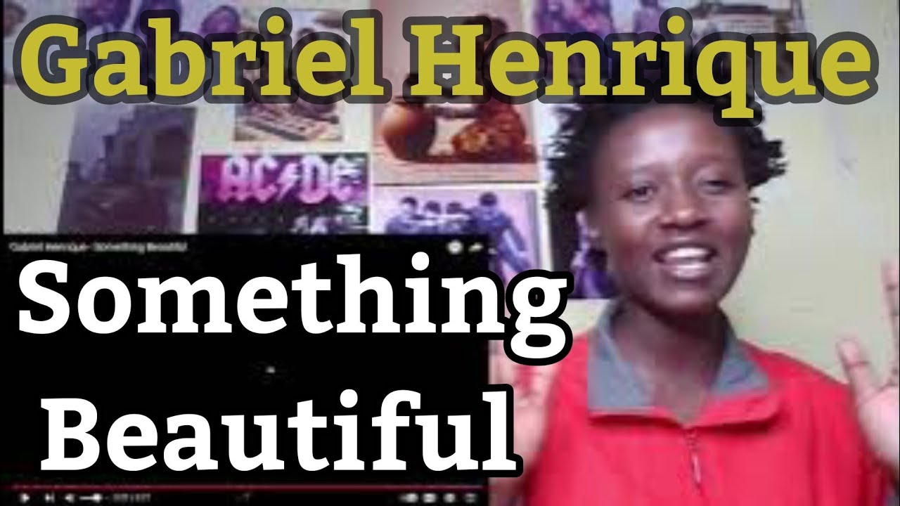 Gabriel Henrique - Something Beautiful | REACTION VIDEO