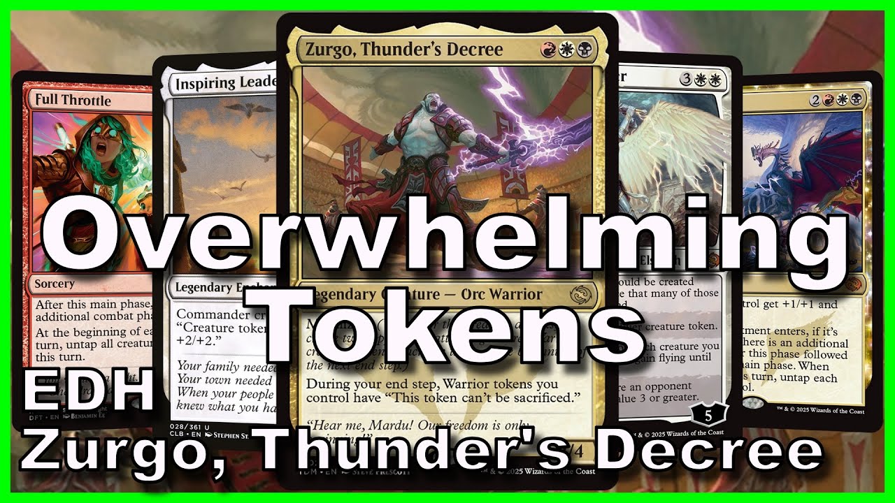 Zurgo, Thunder's Decree EDH Deck Tech | Magic the Gathering