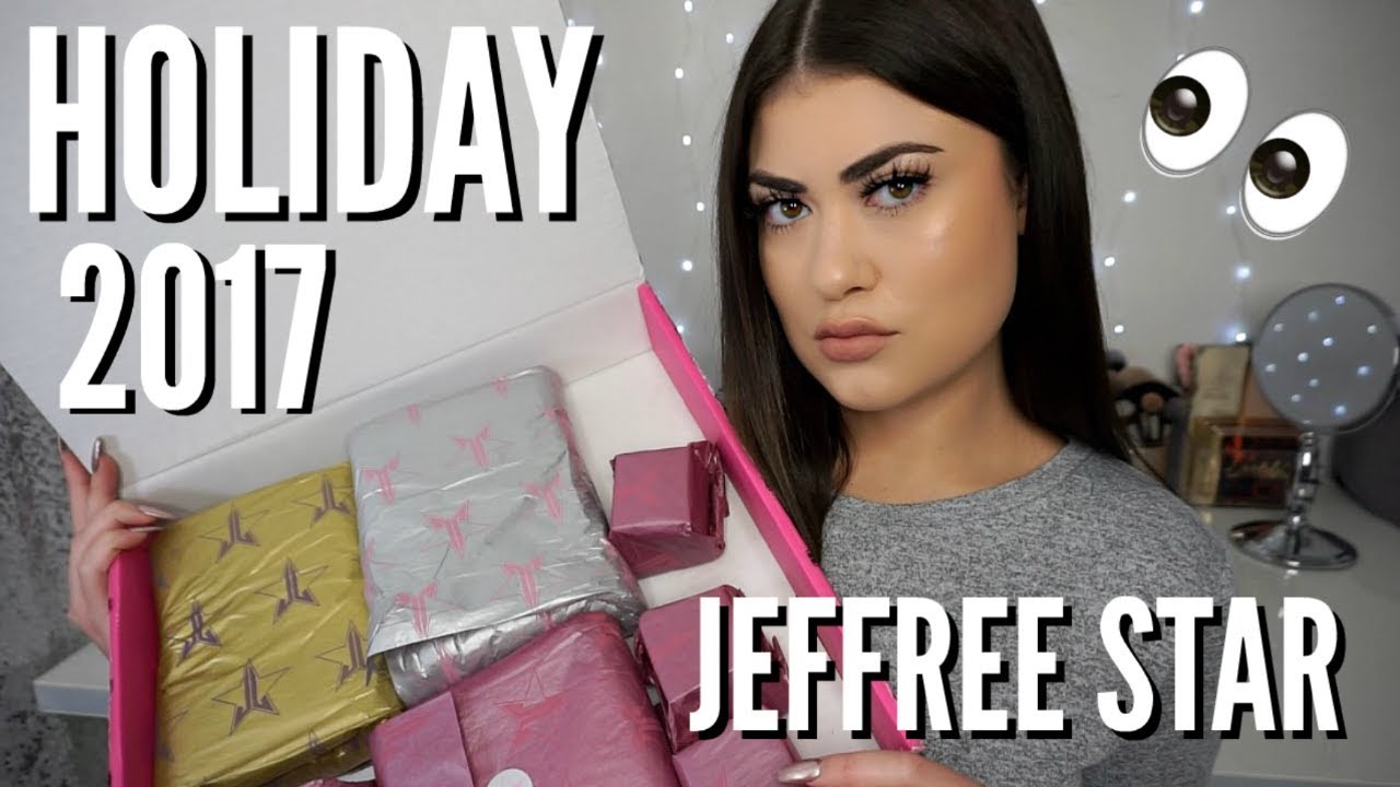 NEW Jeffree Star Cosmetics HOLIDAY GLITTER COLLECTION! 2017