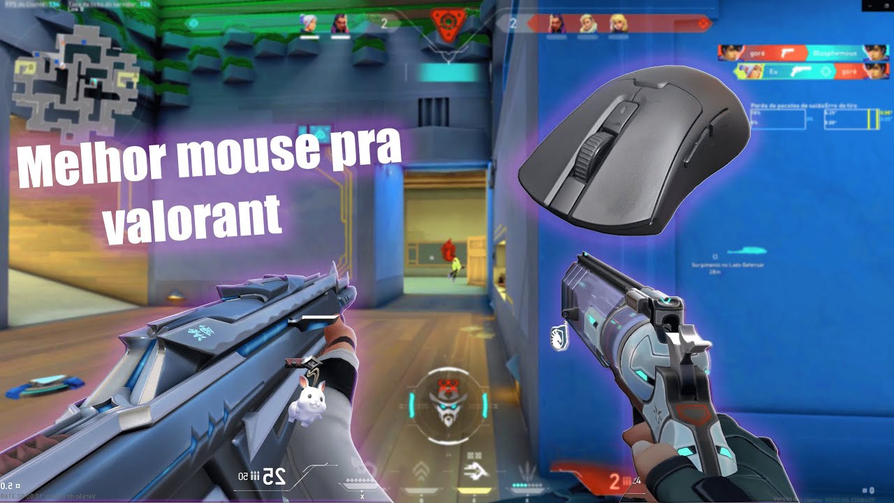 UNBOXING DELUX M900 PRO (MELHOR MOUSE PRA VALORANT)