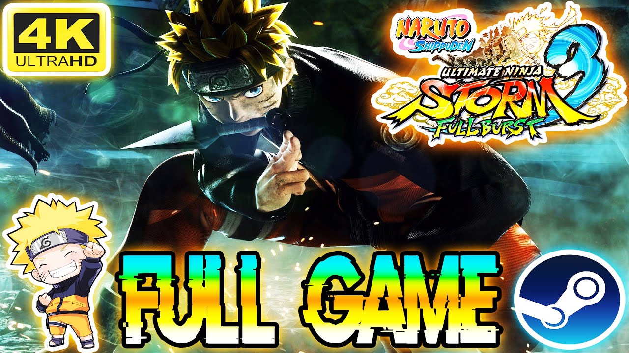 Naruto: Ultimate Ninja Storm 3 Full Burst - 100% Full Walkthrough (All Missions, S-Ranks) Part 2/3