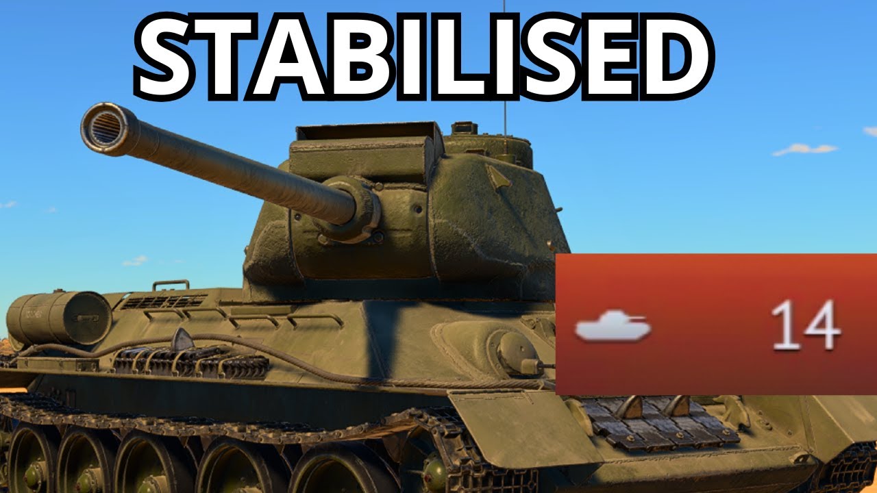 Этот танк на самом деле безумен | Т-34-85(СТП) | War Thunder