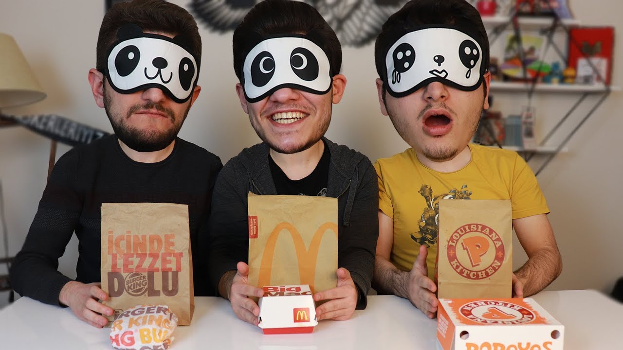 YEDİĞİN ŞEY HANGİ MARKA ?? GÖZÜN KAPALI CHALLENGE