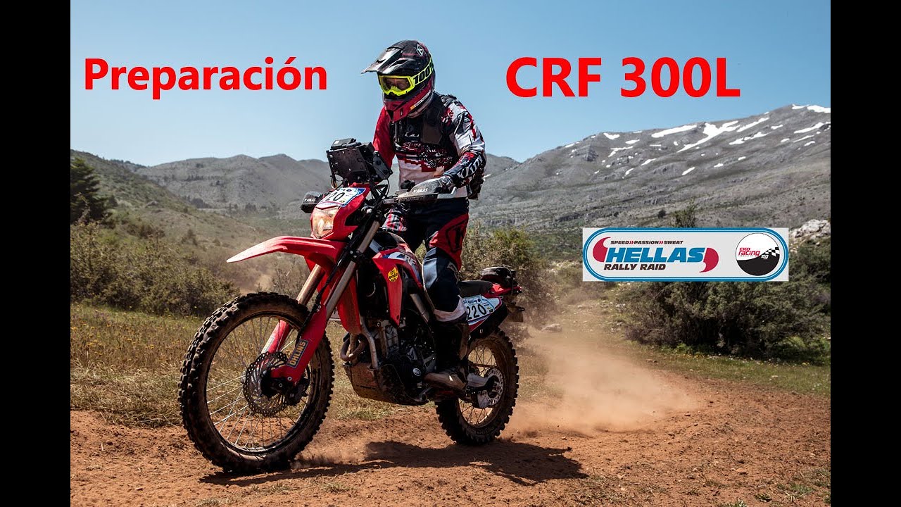 Preparación CRF 300L para competir un Rally - Hellas Rally 2022