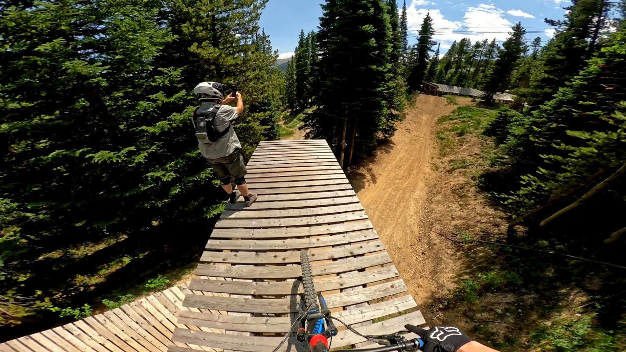 Mountain Biking FAST at TRESTLE BIKE PARK (Winter Park, CO) | 7/17/25