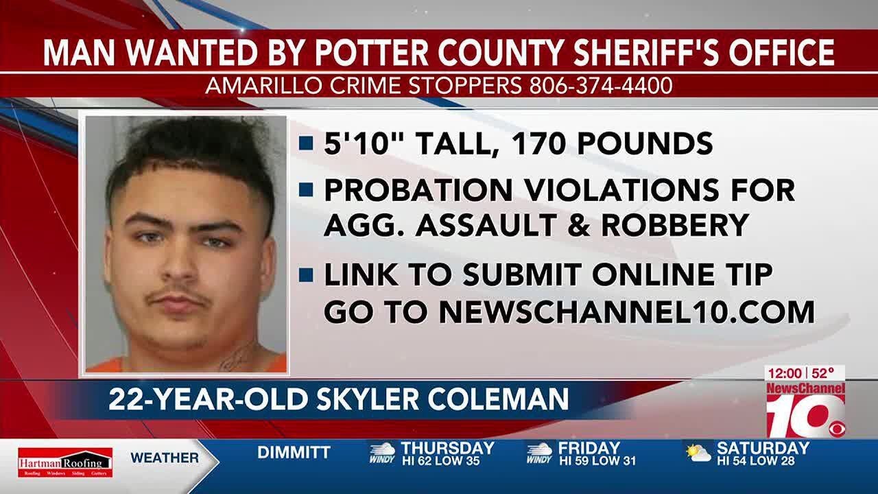 VIDEO: Amarillo Crime Stoppers looking for man wanted on probation violations for aggravated assa...