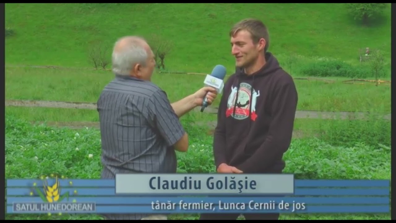 Ferma capre - fonduri europene agricultura Claudiu Golasie tânăr fermier