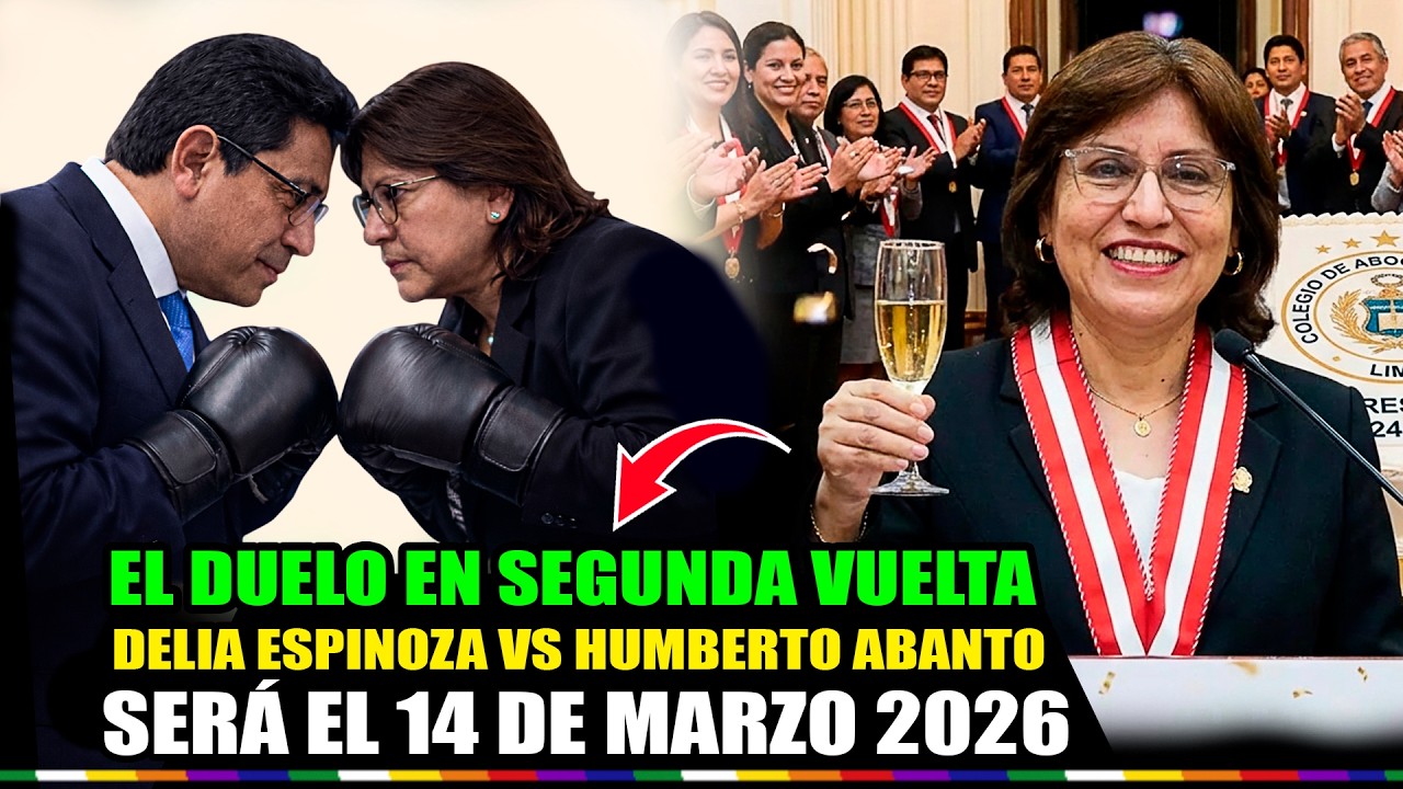 🚨DUELO EN SEGUNDA VUELTA: DELIA ESPINOZA VS HUMBERTO ABANTO — ¿HONESTIDAD O PACTO?