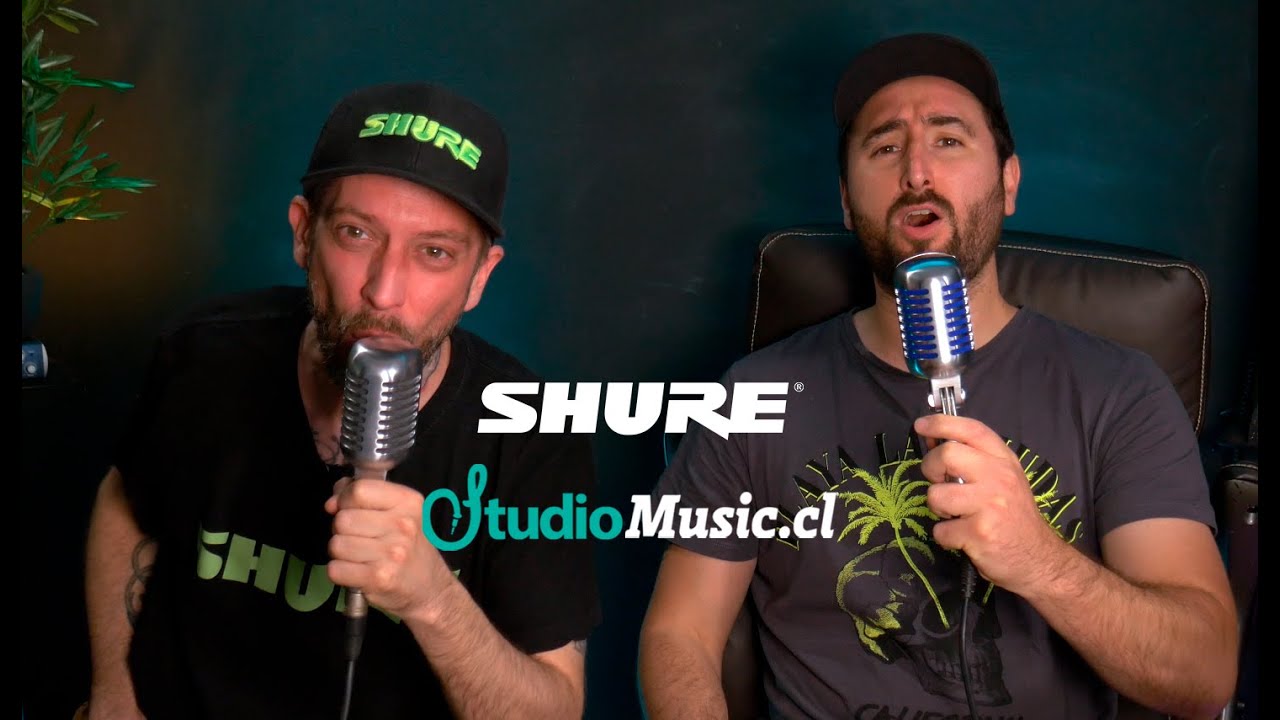 Micrófono Cardioide y Supercardioide (Diferencias) Shure 55SH y Shure Super 55 - StudioMusic.cl