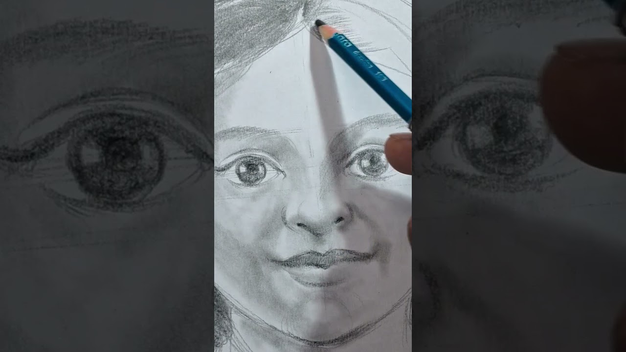 Capturing Moments 🎨 | Online Portrait Drawing Session | Tamil Art Class