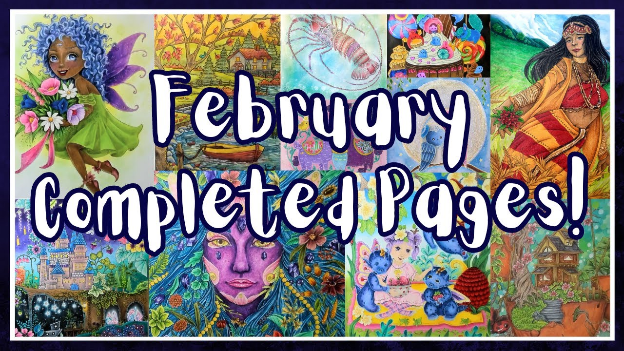 February Completed Pages