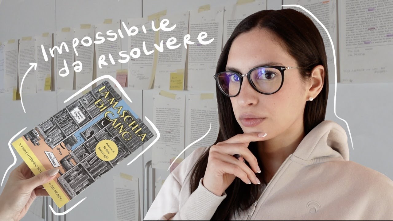 LA MASCELLA DI CAINO L'ENIGMA LETTERARIO PER ECCELLENZA | READING VLOG 📚