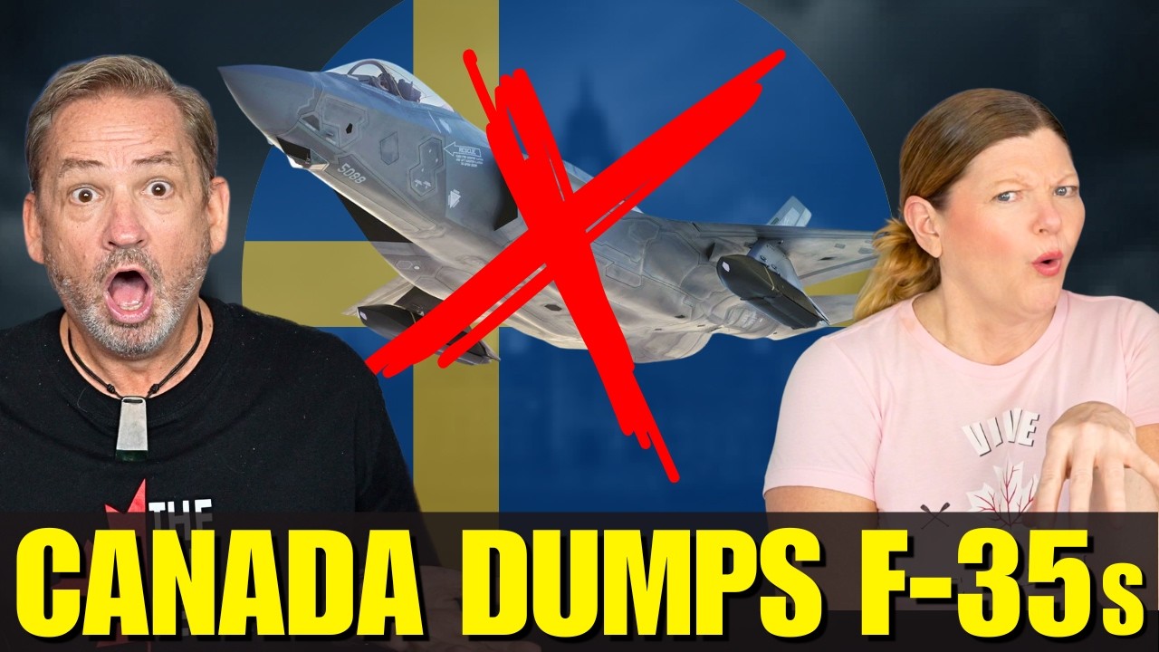 CANADA DUMPS AMERICA'S F-35s - Chooses Swedish GRIPEN Jets Built in QUEBEC, USA IN PANIC