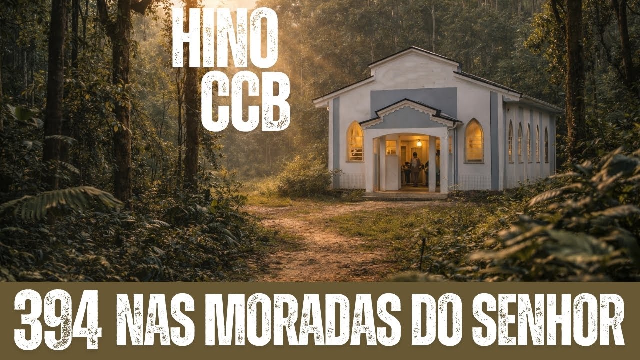 Hino 394 - Nas Moradas do Senhor | Hinos CCB | Hinário 5