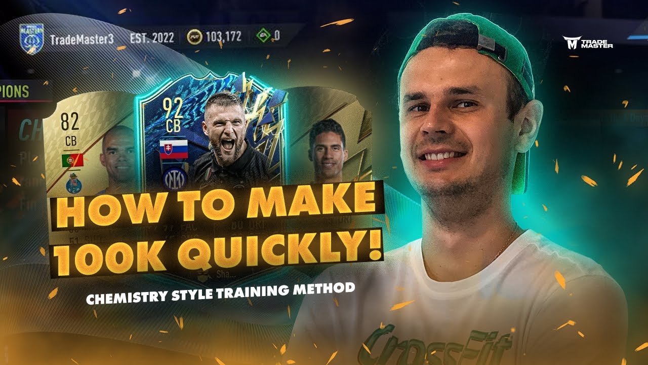 HOW TO MAKE 100K QUICKLY! CHEMISTRY STYLE TRADING METHOD! FIFA 22 ULTIMATE TEAM