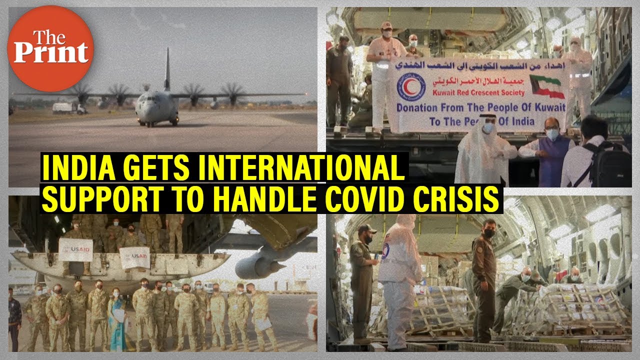 As India battles second Covid wave, several countries provide assistance
