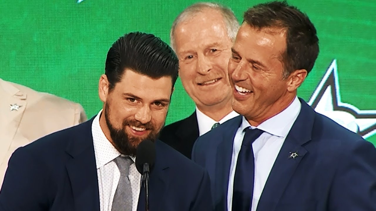 Benn, Modano banter before drafting Dellandrea for Stars